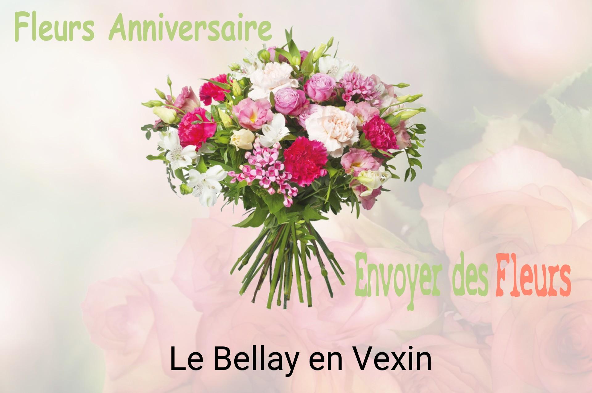 Bouquet de fleurs d’anniversaire livré à Le Bellay-en-Vexin