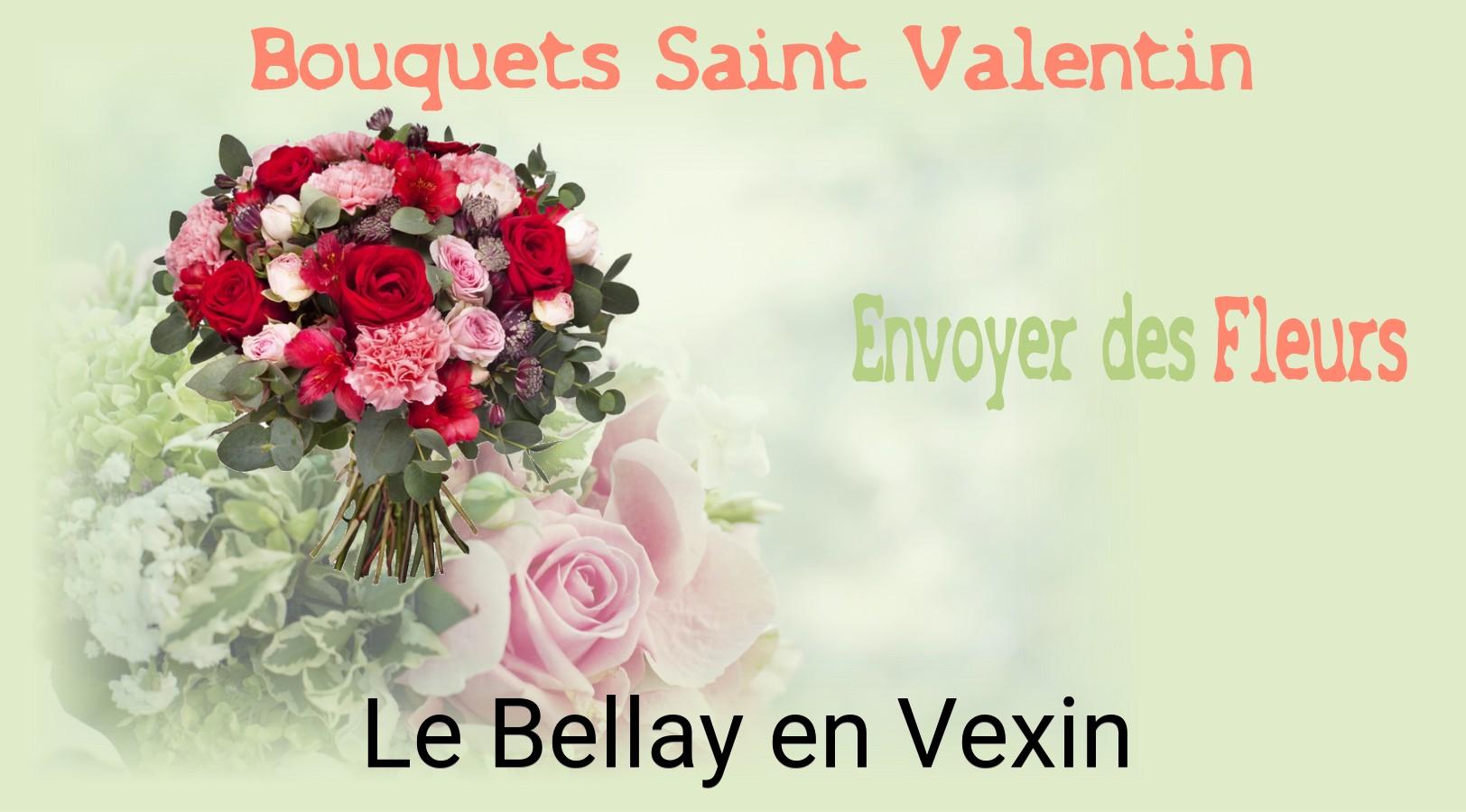 Roses de Saint-Valentin livrées à Le Bellay-en-Vexin